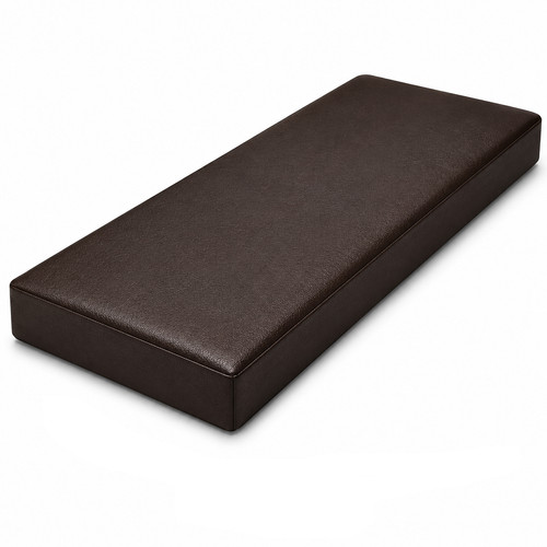 Memory foam bench cushion - bench, faux