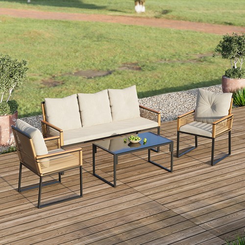 Piece sofa coffee table - 4-piece,