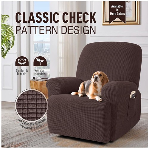 Jacquard recliner slipcover - jacquard,