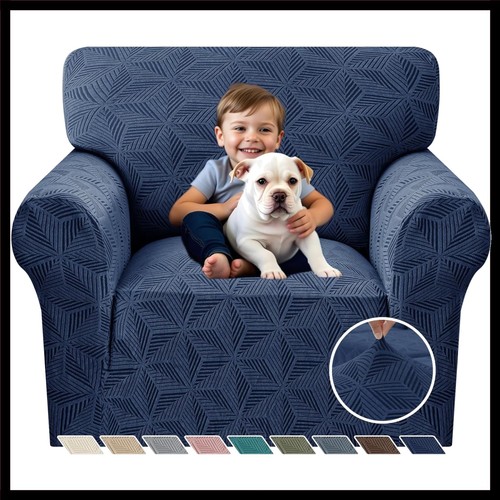 Thickened navy jacquard - navy,