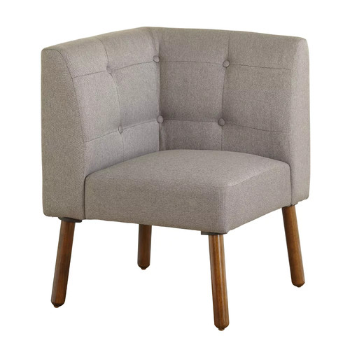 Playmate corner chair gray - chair,