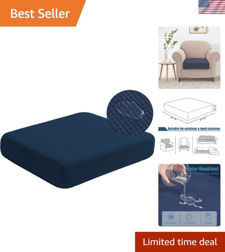 Elastic navy sofa cushion - elastic,